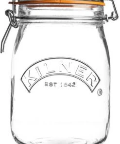 Kilner Clip Top Einmachglas, Rund 0,125 Liter / 75 Mm