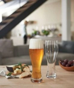 Leonardo Weizenbierglas, 2er Set 0,5 L / Ca. 8,6 Cm / Ca. 24 Cm -Bialetti-shop 049447 3 K neu l 1