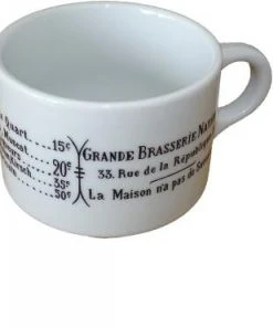 Pillivuyt Frühstückstasse Brasserie Frühstückstasse Europa: Volumen 30 Cl -Bialetti-shop 111330BL1 C00102 1 1