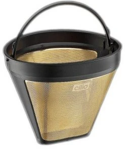 Cilio Gold-Dauer-Kaffeefilter Größe 4