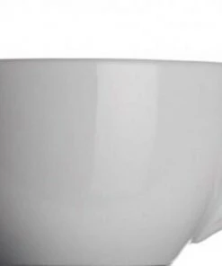 Classic Espressotasse Flach Von Porzellanfabrik Walküre, Weiß