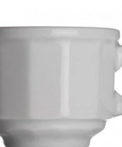 Classic Bistrotasse Von Porzellanfabrik Walküre, Weiß 0,17 Liter