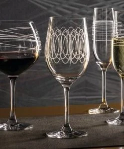 Leonardo Trinkglas CASELLA 6er-Set 360 Ml Mit Diagravur -Bialetti-shop 210 2019 Casella 061797 98 99 061800 Q