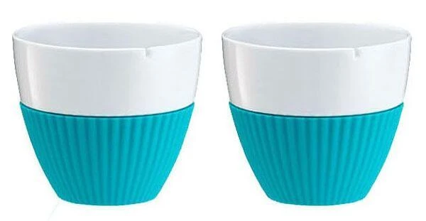 Viva Scandinavia Teebecher Anytime In Blau, 2er Set 1 Viva Scandinavia Teebecher Anytime In Blau, 2er Set