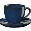 ASA Cappuccinotasse Mit Untertasse Saisons Midnight Blue