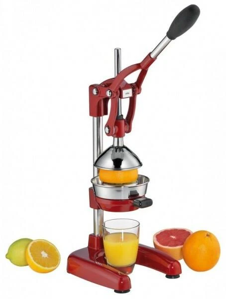 Cilio Profi Saftpresse Amalfi In Hochglanz Rot 3 Cilio Profi Saftpresse Amalfi In Hochglanz Rot – Bild 3