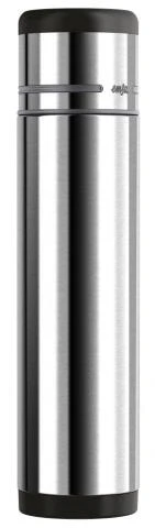 Emsa Isolierflasche Mobility Edelstahl/Schwarz 0,7 Liter 1 Emsa Isolierflasche Mobility Edelstahl/Schwarz 0,7 Liter