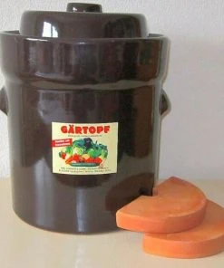 SCHMITT Steinzeug & Keramik Schmitt Gärtopf Mit Steinen 20 Liter