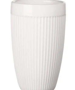 ASA Thermobecher Thermo Striped, Weiß 0,2 Liter