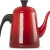 Le Creuset Wasserkessel Drip In Kirschrot