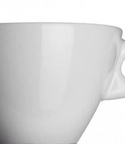 Collezione ALTA Café Au Lait Tasse Von Porzellanfabrik Walküre, Weiß