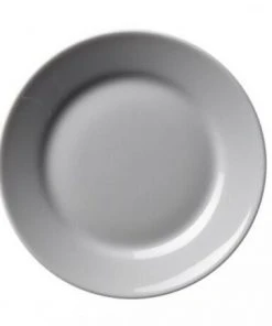 Classic Teller Flach Von Porzellanfabrik Walküre, Weiß 19 Cm