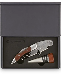 Le Creuset Screwpull Geschenkset Kellnermesser WT-110 & Verschluss GS-190 -Bialetti-shop 59814012209561