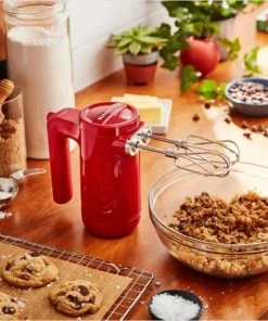 KitchenAid Kabelloses Handrührgerät Rot -Bialetti-shop 5KHMB732EER 5