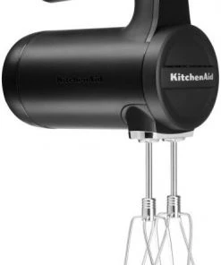 KitchenAid Kabelloses Handrührgerät Schwarz Matt -Bialetti-shop 5KHMB732ebm 1