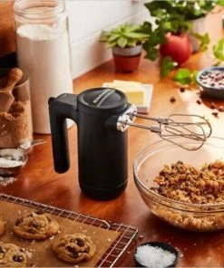 KitchenAid Kabelloses Handrührgerät Schwarz Matt -Bialetti-shop 5KHMB732ebm 5