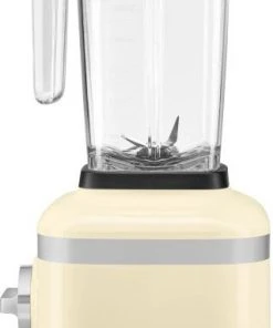 KitchenAid Standmixer K150 In Creme -Bialetti-shop 5KSB1330xAC Side with button left p200676kp 006z