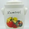 SCHMITT Steinzeug & Keramik Schmitt Rumtopf Mit Obstmotiv 5 Liter / 18 Cm / 10,5 Cm