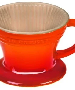 Le Creuset Kaffee Filter In Ofenrot