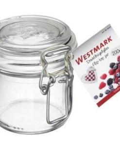 Westmark Fido Drahtbügelglas Mit Gummiring, 200 Ml