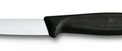 Victorinox SwissClassic Gemüsemesser, Mittelspitz, 8 Cm, Schwarz