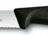 Victorinox SwissClassic Gemüsemesser Mit Wellenschliff, 10 Cm, Schwarz
