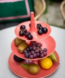 Koziol Etagere BABELL In Coral L -Bialetti-shop 7180 BABELL L 704 7