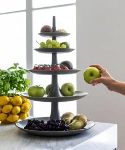 Koziol Etagere BABELL In Grau BIG 7 Koziol Etagere BABELL In Grau BIG -Bialetti-shop 7185 BABELL BIG 701 5 1