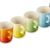 Le Creuset Becher 6er-Set 200 Ml, Regenbogen