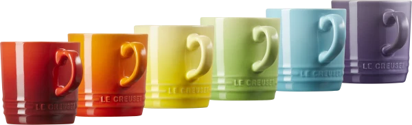 Le Creuset Becher 6er-Set 200 Ml, Regenbogen 3 Le Creuset Becher 6er-Set 200 Ml, Regenbogen – Bild 3