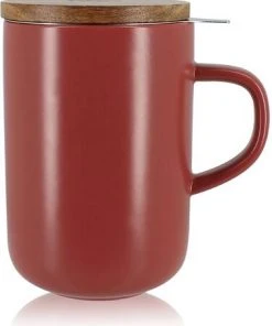 OGO Living Teepott Juliet Mit Filter, Bordeaux