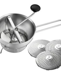 GEFU Passiergerät Flotte Lotte Multifunktional, Inkl. 3 Lochscheiben