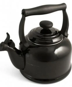 Le Creuset Wasserkessel Tradition Schwarz
