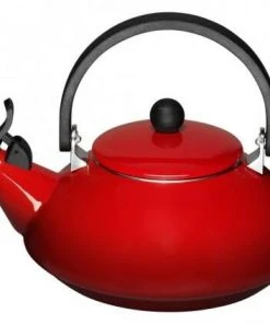 Le Creuset Wasserkessel Zen Kirschrot