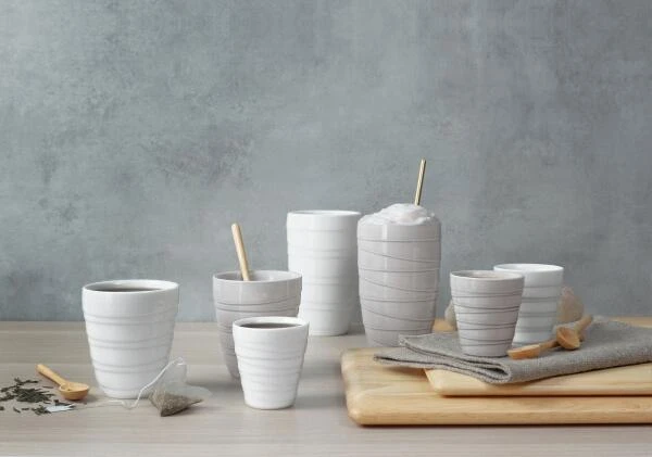 ASA Thermobecher Espresso 2er Set Thermo Twisted, Weiß 2 ASA Thermobecher Espresso 2er Set Thermo Twisted, Weiß – Bild 2