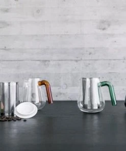 Carl Henkel Kaffeekanne X-TRACT-BREW ARCA, Clear Handle 0,8 Liter -Bialetti-shop Arca Ambiente2 1