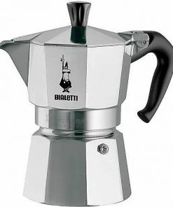 Bialetti Espressokocher Moka Express 6 Tassen/ 10,5 Cm / 21,5 Cm