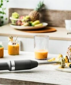 KitchenAid Kabelloser Stabmixer In Dunkelgrau -Bialetti-shop CORDLESS CHARCOAL GREY SMOOTHIE 523