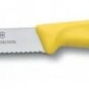 Victorinox Tomaten- Und Wurstmesser Mit Wellenschliff, 11 Cm, Gelb