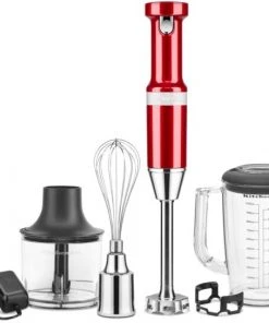 KitchenAid Kabelloser Stabmixer Artisan In Liebesapfelrot