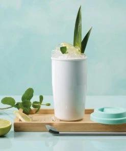 ASA Thermobecher Cup & Go In Weiß 0,2 Liter -Bialetti-shop Cup and go summer weiss