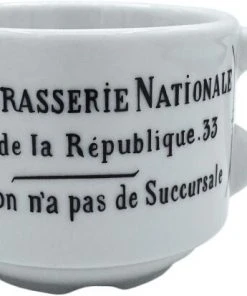 Pillivuyt Mokkatasse Brasserie Mokkauntertasse Bourges: Durchmesser 125 Mm