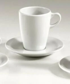 Pillivuyt Frühstückstasse Eden Mit Platinum Untertasse Eden Durchmesser 150 Mm -Bialetti-shop Eden Kaffeetassen xl