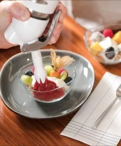 ISi Dessert Whip PLUS 0,5 L, Schwarz 7 ISi Dessert Whip PLUS 0,5 L, Schwarz -Bialetti-shop Fruchtschaum 01 1 1