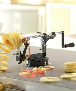 GEFU Apfelschäler 3 In 1 DELICIO -Bialetti-shop GEFU 13560 Apfelschaeler Anwendung GEFU4 l