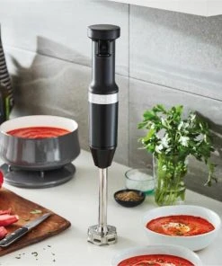 KitchenAid Stabmixer Set In Mattschwarz, Kabelgebunden 13 KitchenAid Stabmixer Set In Mattschwarz, Kabelgebunden -Bialetti-shop KA Blender Ambiente 2