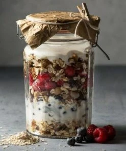 Kilner Clip Top Einmachglas, Retro-Design 0,95 Liter / 178 Mm -Bialetti-shop Kilner FacettedClipTopJars 0025 neu 1 l 1