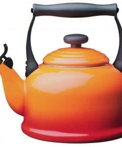 Le Creuset Wasserkessel Tradition Ofenrot