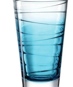 Leonardo Trinkglas VARIO STRUTTURA 280 Ml Blau, 6er-Set
