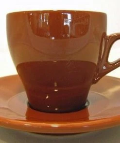 Nuova Point Ital. Cappuccinotasse Milano In Braun